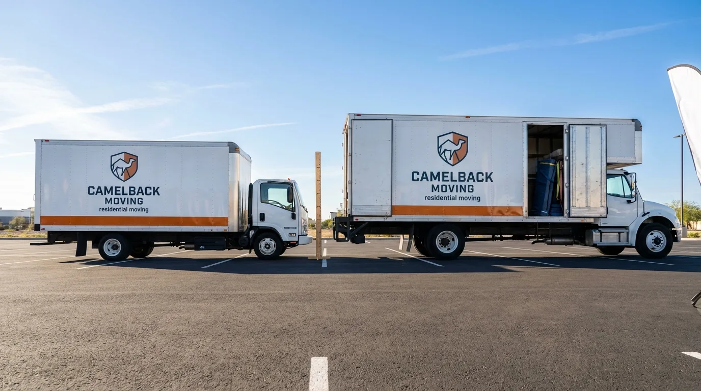 Moving truck size capacity guide in Sainte Genevieve